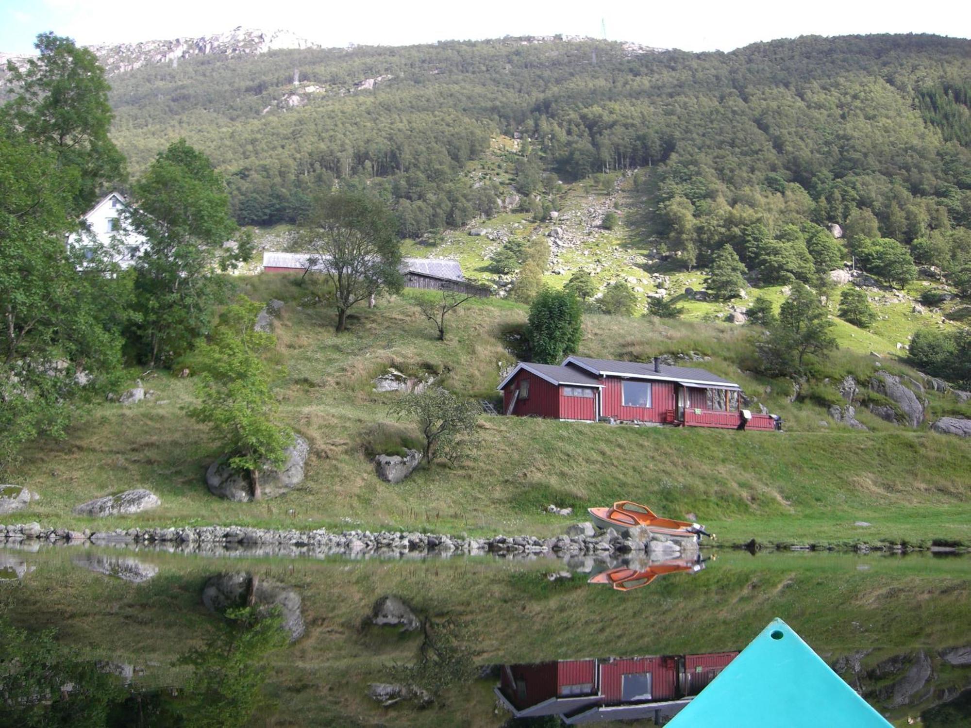 Hytte Ved Preikestolen Forsand Exterior foto