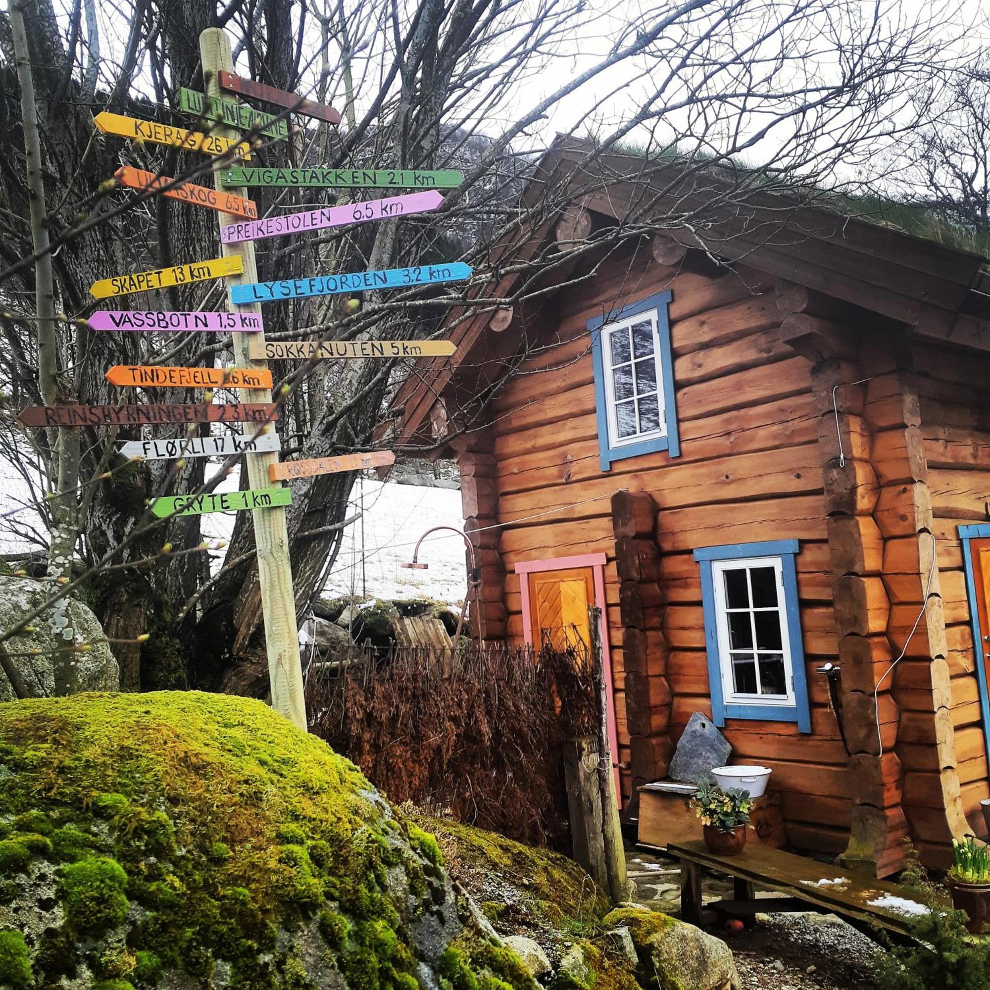 Hytte Ved Preikestolen Forsand Exterior foto
