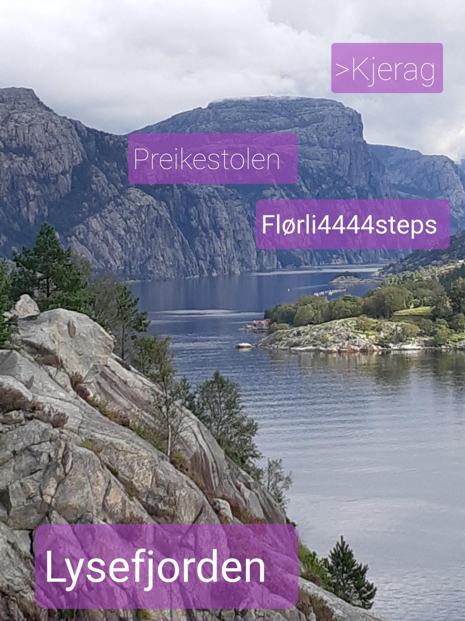 Hytte Ved Preikestolen Forsand Exterior foto