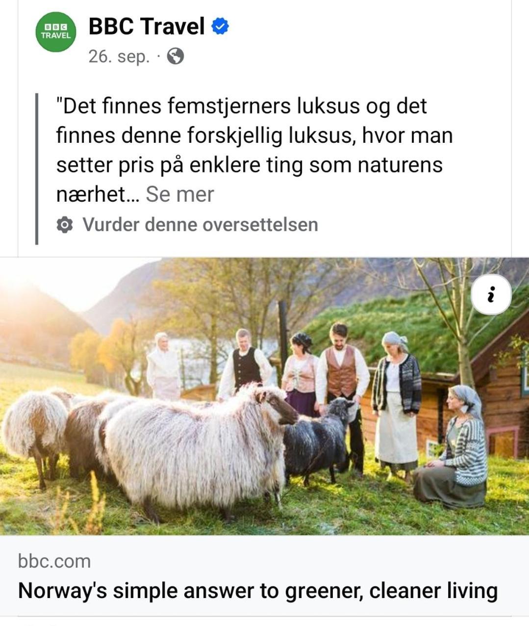 Hytte Ved Preikestolen Forsand Exterior foto