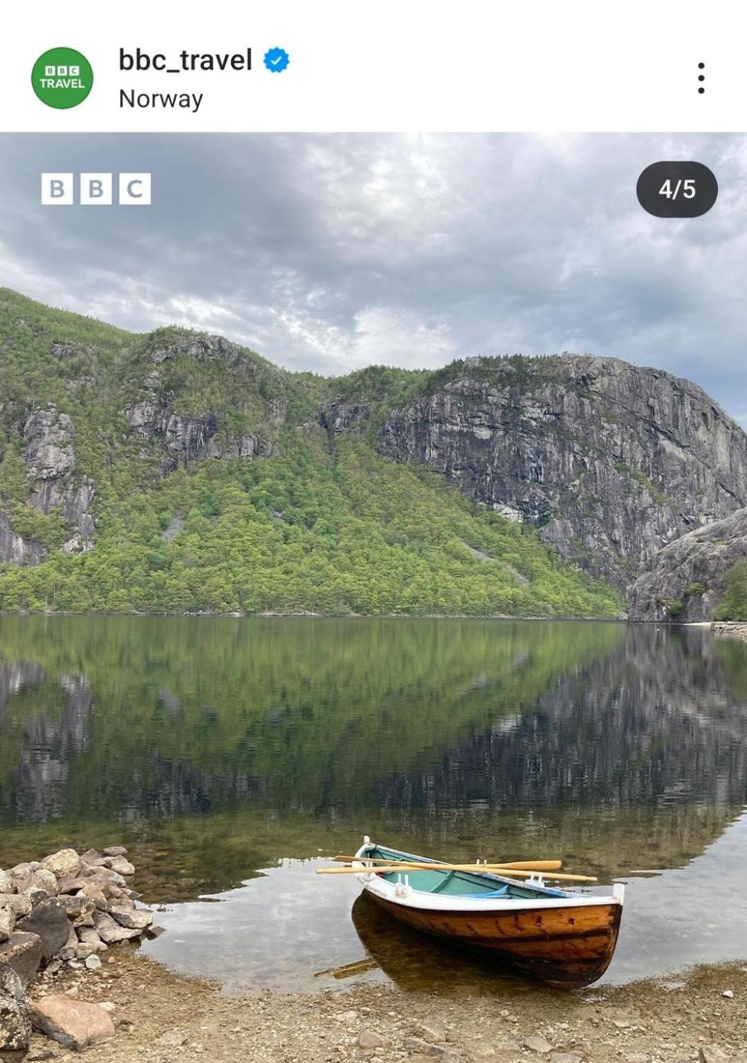 Hytte Ved Preikestolen Forsand Exterior foto