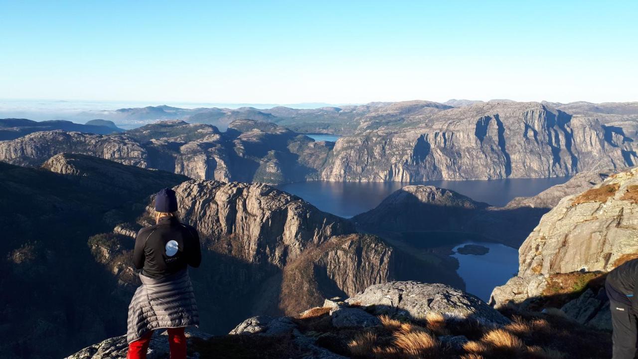 Hytte Ved Preikestolen Forsand Exterior foto